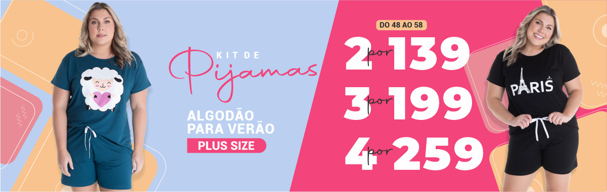 desktop banner pijamas femininos